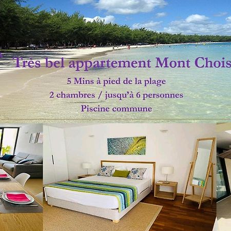 Appartement neuf à 5 min de la plage Mont-Choisy Exterior foto